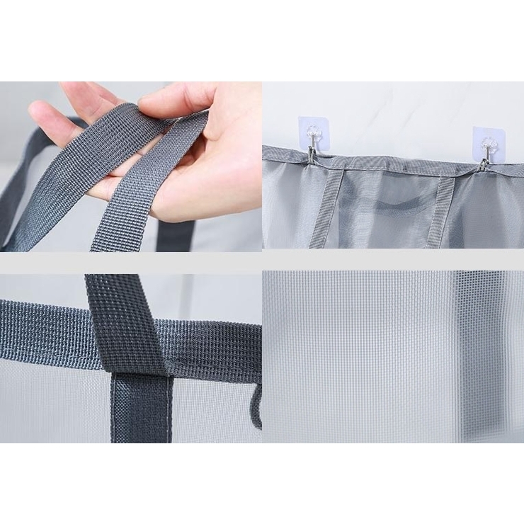 ランドリーバスケット 折りたたみ式 メッシュ | PlusNao | 詳細画像13 