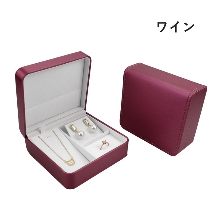 アクセサリーケース ジュエリーボックス 収納ボックス | PlusNao | 詳細画像12 