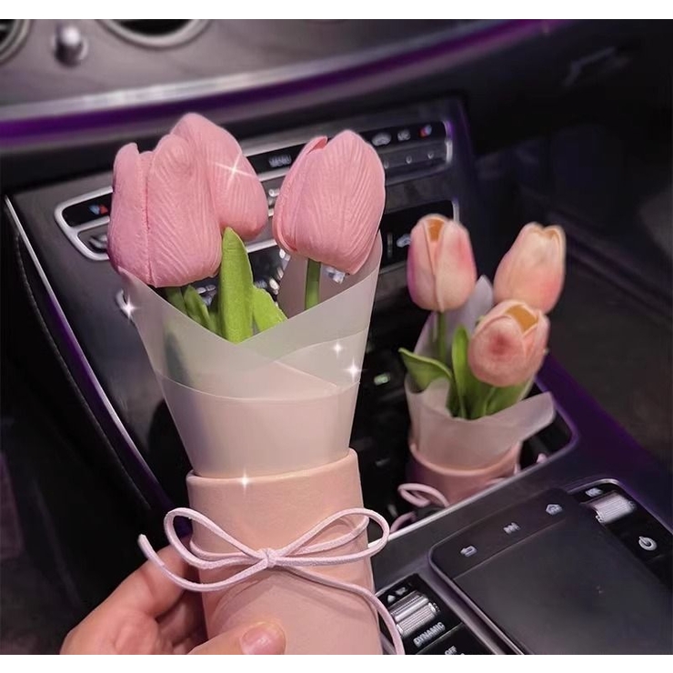 造花 チューリップ 3本 | PlusNao | 詳細画像3 