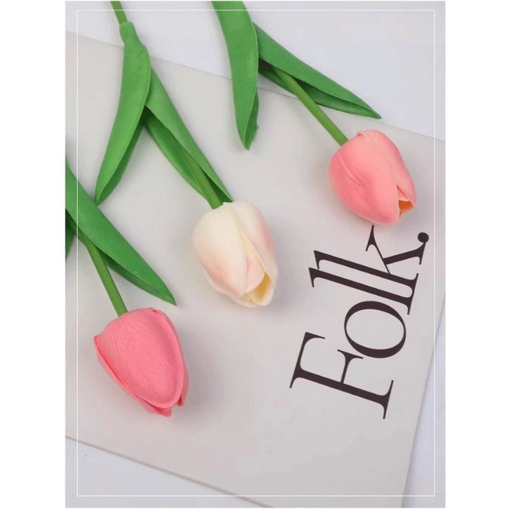 造花 チューリップ 3本 | PlusNao | 詳細画像4 