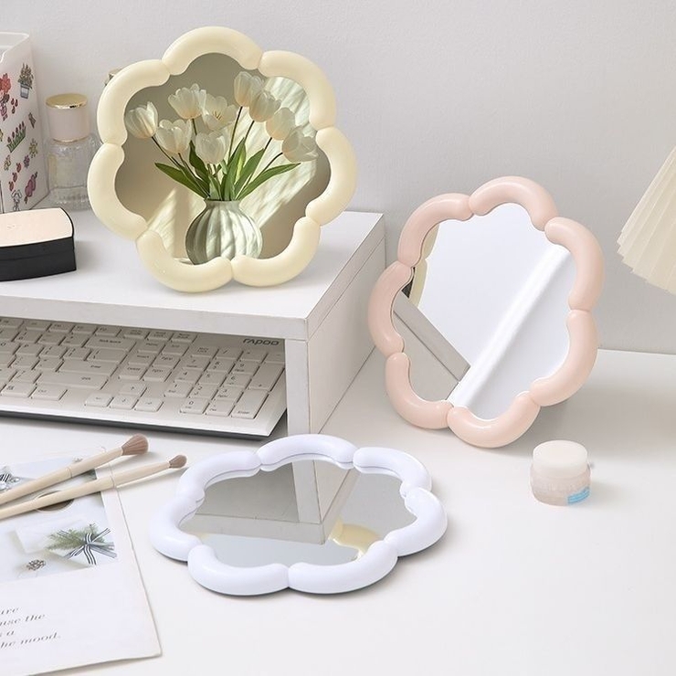 卓上ミラー スタンドミラー 化粧鏡 | PlusNao | 詳細画像4 