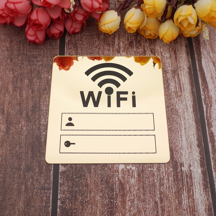 サインプレート WiFi ボード | PlusNao | 詳細画像2 