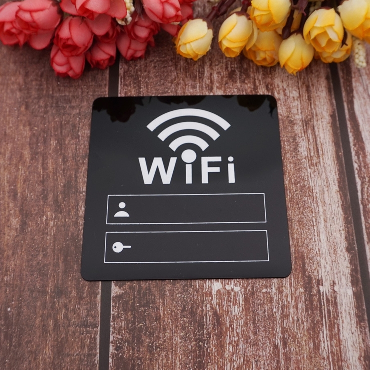 サインプレート WiFi ボード | PlusNao | 詳細画像3 