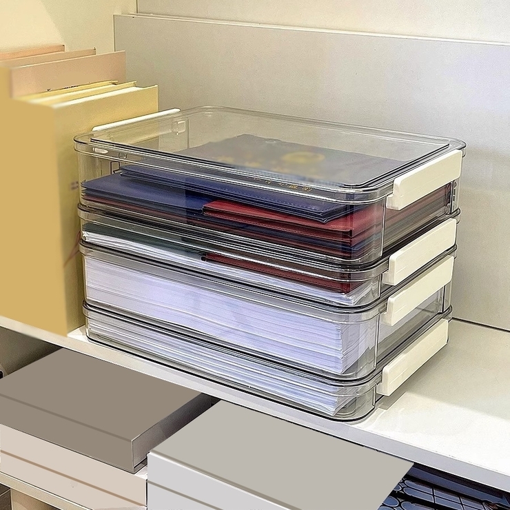 書類収納ケース A4サイズ 蓋付き | PlusNao | 詳細画像8 