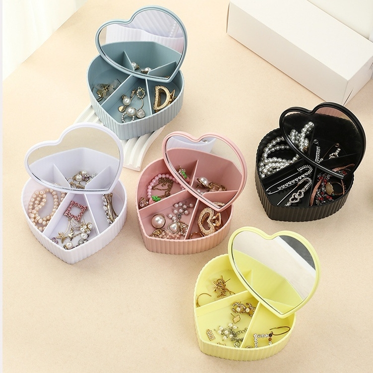 アクセサリーケース ジュエリーボックス ミラー付き | PlusNao | 詳細画像2 