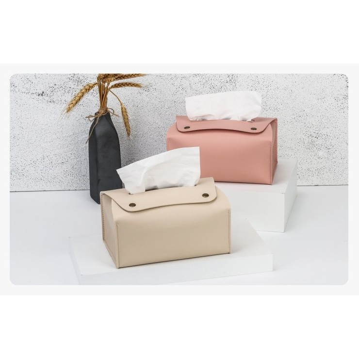 ティッシュケース ティッシュカバー PUレザー | PlusNao | 詳細画像3 