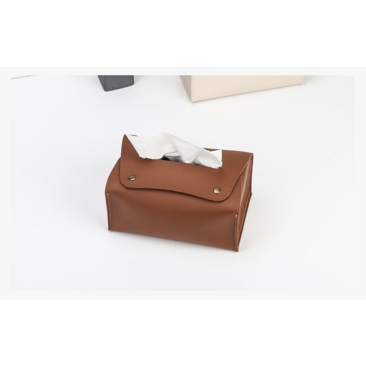 ティッシュケース ティッシュカバー PUレザー | PlusNao | 詳細画像6 