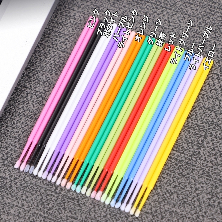 マイクロ綿棒 100本セット まつ毛エクステ | PlusNao | 詳細画像16 