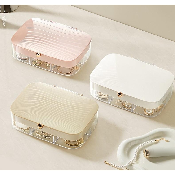 アクセサリーケース ジュエリーボックス 2段 | PlusNao | 詳細画像4 