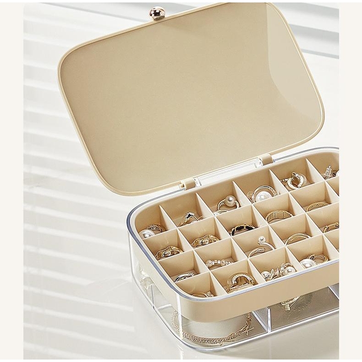 アクセサリーケース ジュエリーボックス 2段 | PlusNao | 詳細画像6 