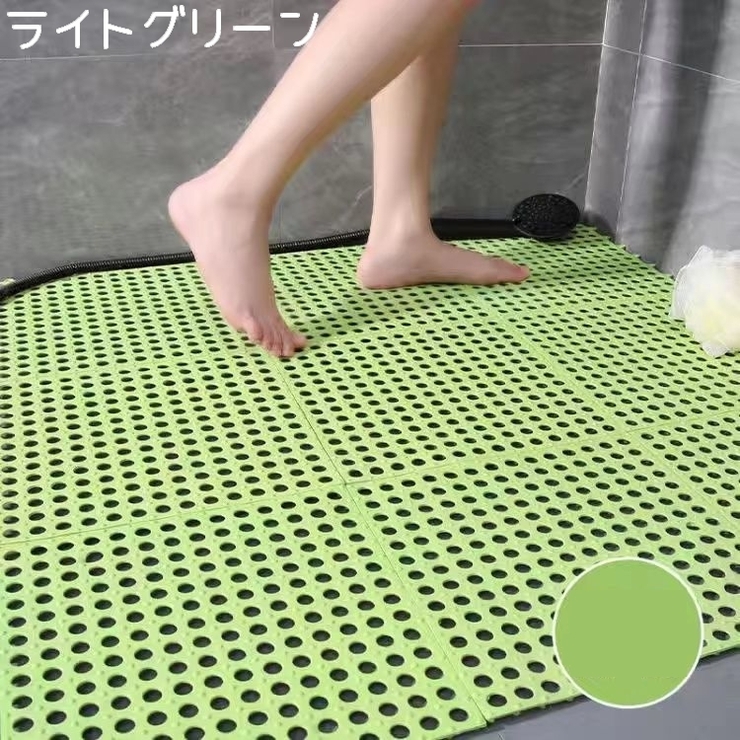 浴室内マット 同色12枚セット 30×30cm | PlusNao | 詳細画像12 