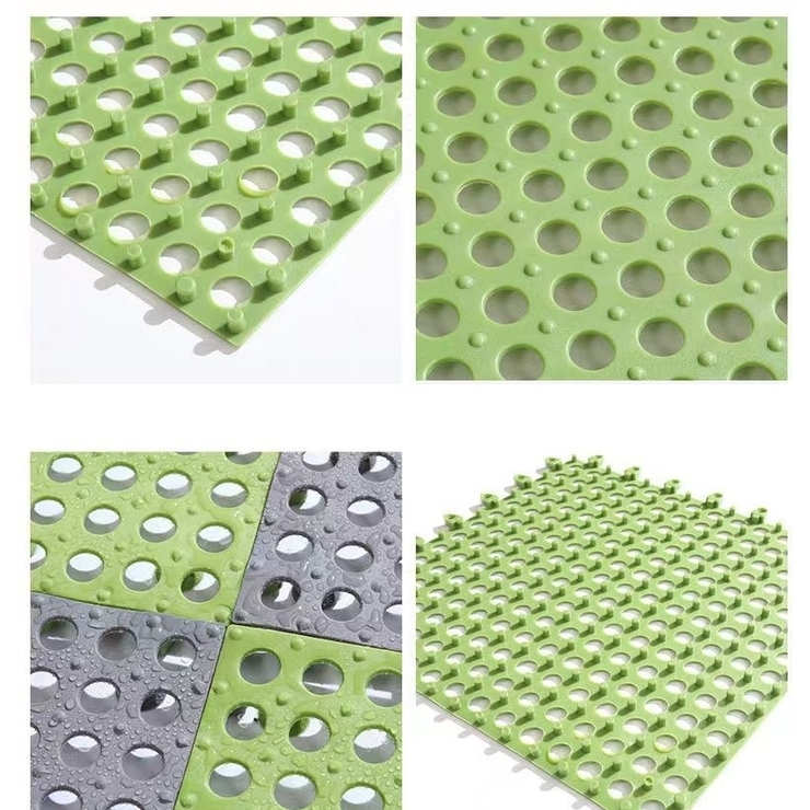 浴室内マット 同色12枚セット 30×30cm | PlusNao | 詳細画像5 