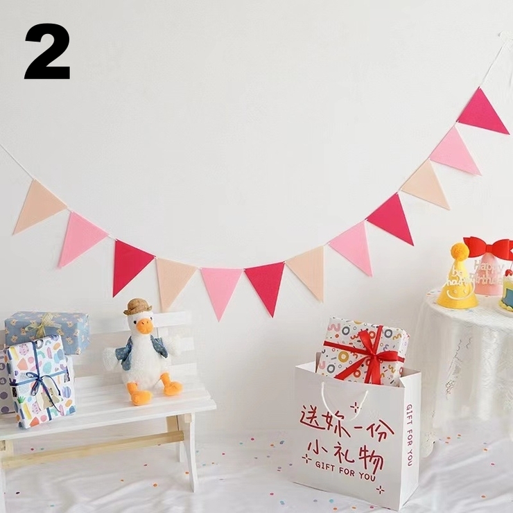 三角ガーランド フラッグガーランド 三角旗 | PlusNao | 詳細画像3 