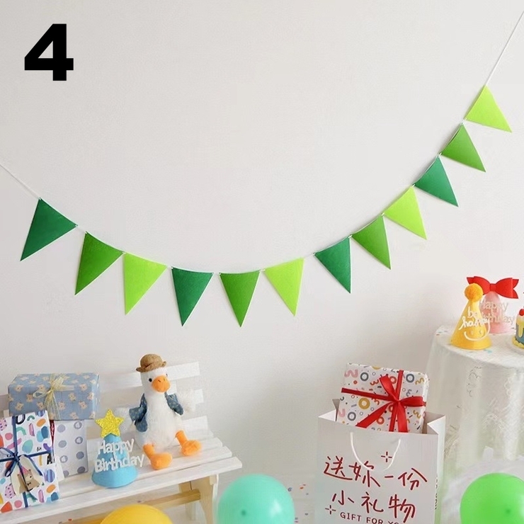 三角ガーランド フラッグガーランド 三角旗 | PlusNao | 詳細画像5 