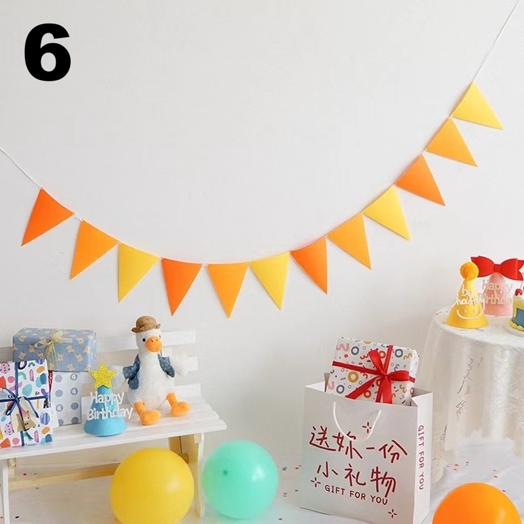 三角ガーランド フラッグガーランド 三角旗 | PlusNao | 詳細画像7 