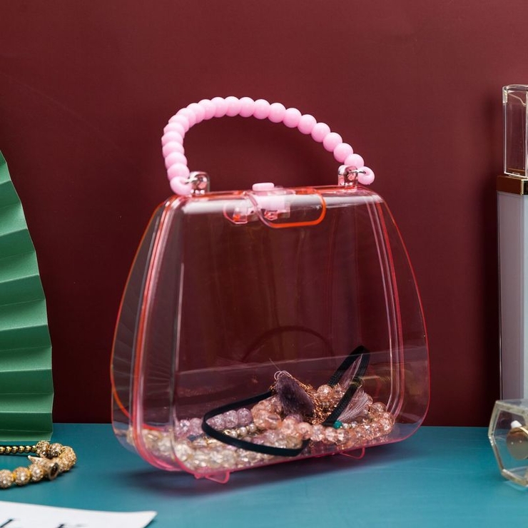 アクセサリーケース アクセサリーボックス ハンドバッグ型 | PlusNao | 詳細画像3 