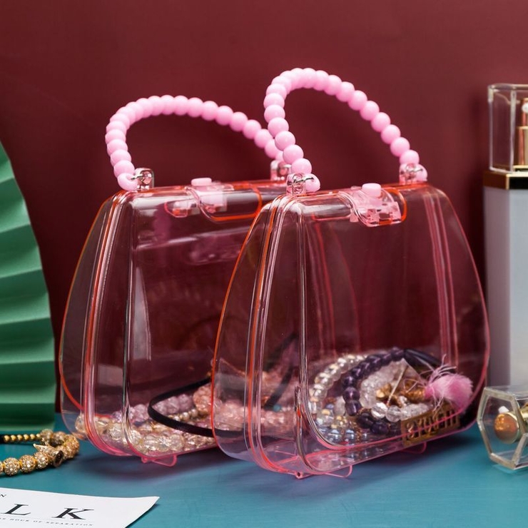 アクセサリーケース アクセサリーボックス ハンドバッグ型 | PlusNao | 詳細画像4 