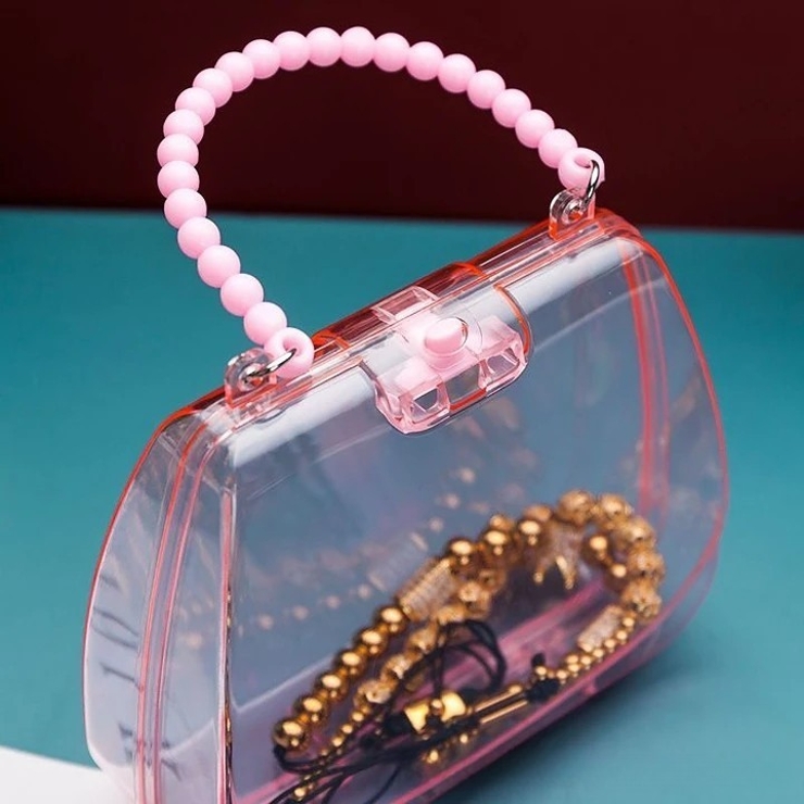 アクセサリーケース アクセサリーボックス ハンドバッグ型 | PlusNao | 詳細画像6 