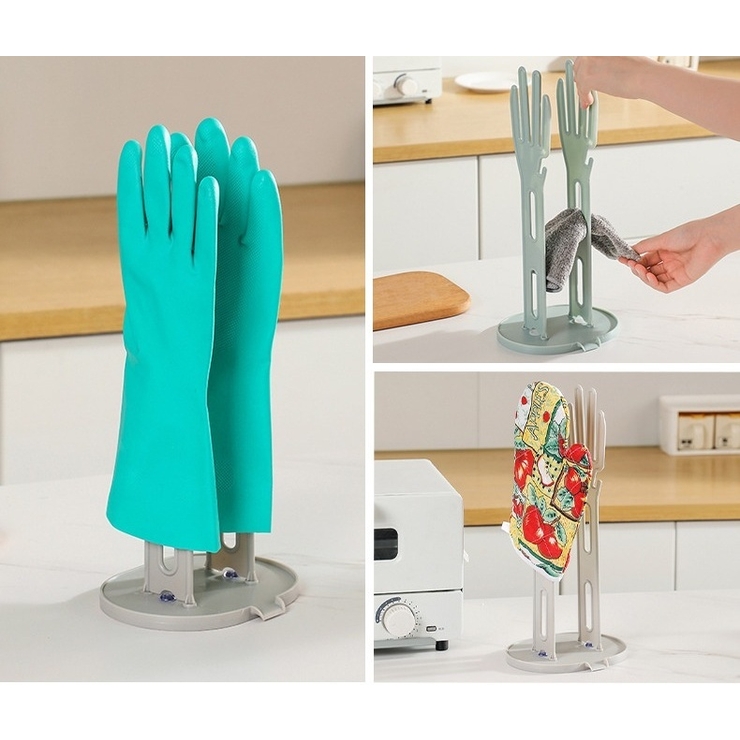 手袋干しスタンド キッチングローブホルダー ふきん掛け | PlusNao | 詳細画像8 