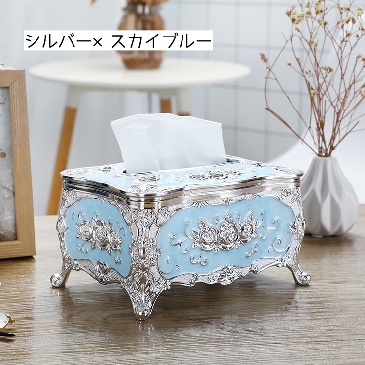 ティッシュケース ティッシュボックス アンティーク調 | PlusNao | 詳細画像3 