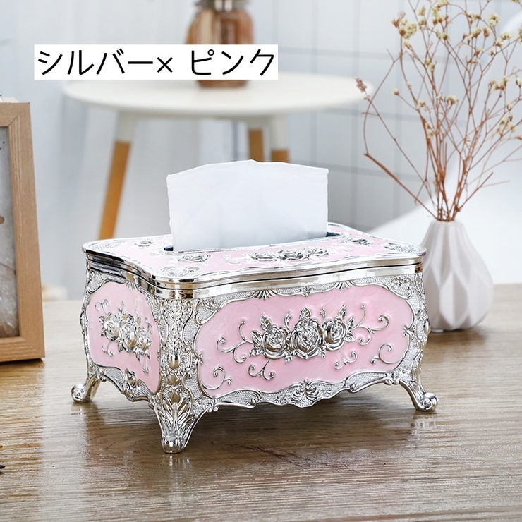 ティッシュケース ティッシュボックス アンティーク調 | PlusNao | 詳細画像5 