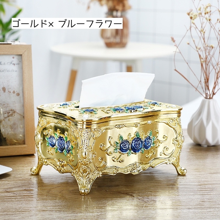 ティッシュケース ティッシュボックス アンティーク調 | PlusNao | 詳細画像9 