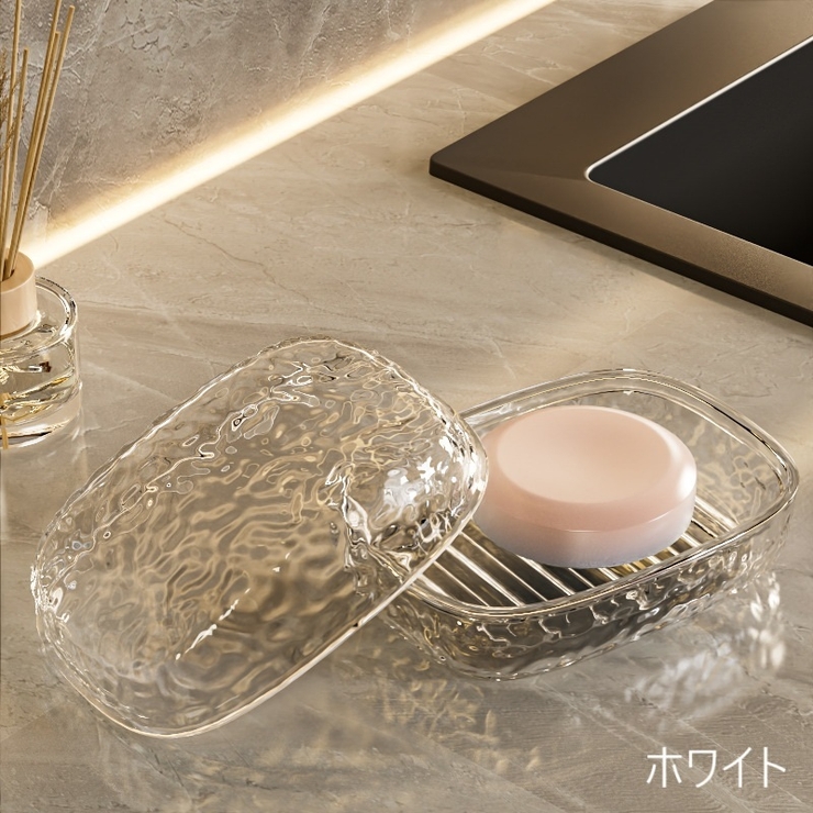 ソープディッシュ 石鹸ケース 石けん置き | PlusNao | 詳細画像6 