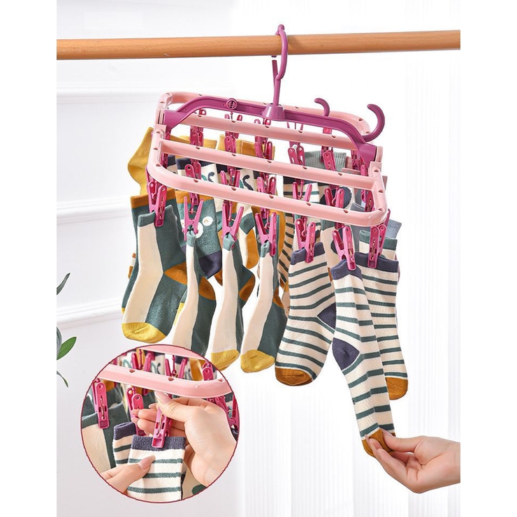 ピンチハンガー 32ピンチ 折りたたみ | PlusNao | 詳細画像2 