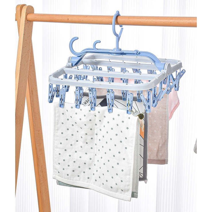 ピンチハンガー 32ピンチ 折りたたみ | PlusNao | 詳細画像8 