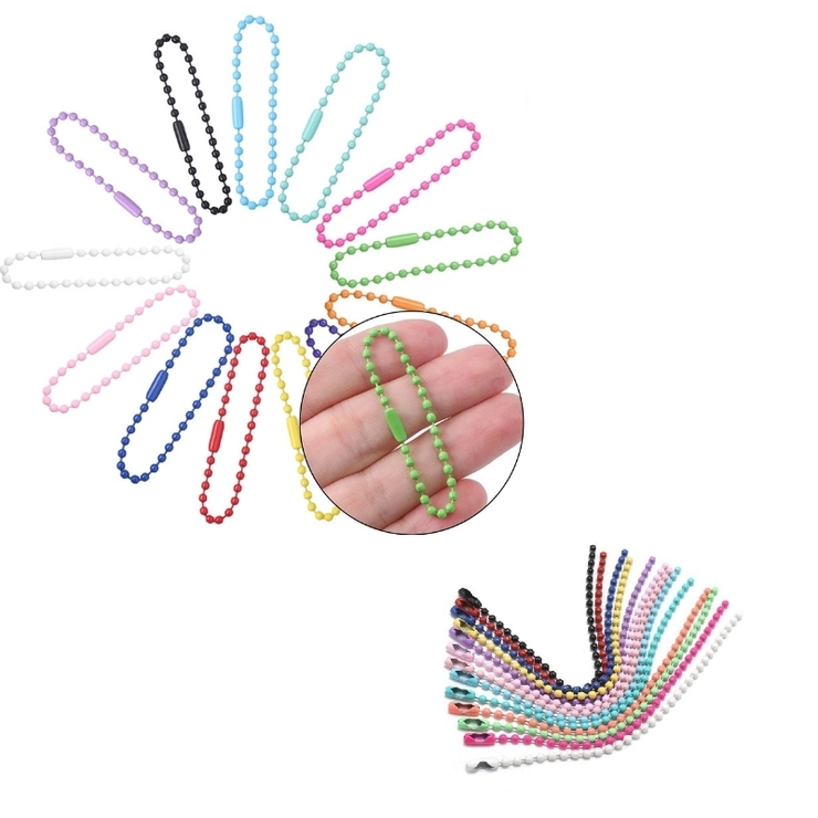 ボールチェーン 同色10本セット キーリング | PlusNao | 詳細画像4 