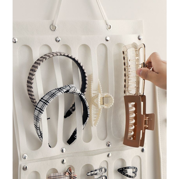 ウォールポケット ヘアアクセサリー収納 壁掛け | PlusNao | 詳細画像4 