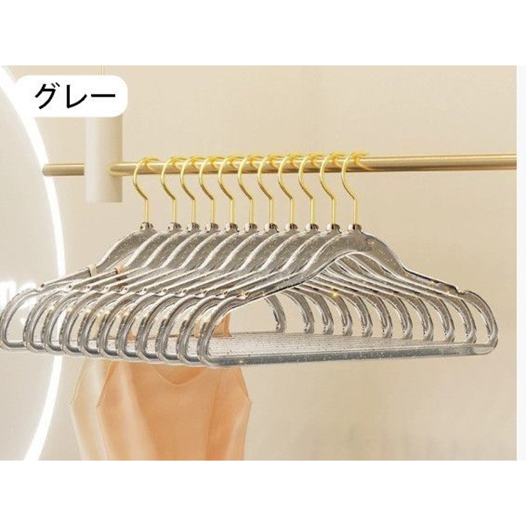 収納ハンガー 同色10本セット 衣類ハンガー | PlusNao | 詳細画像14 