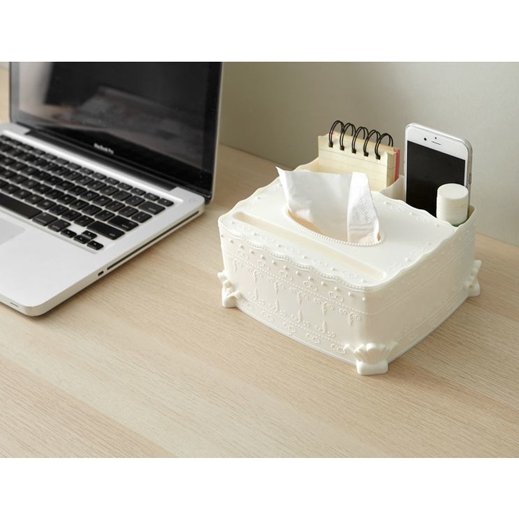 ティッシュケース ティッシュボックス 小物入れ付き | PlusNao | 詳細画像6 