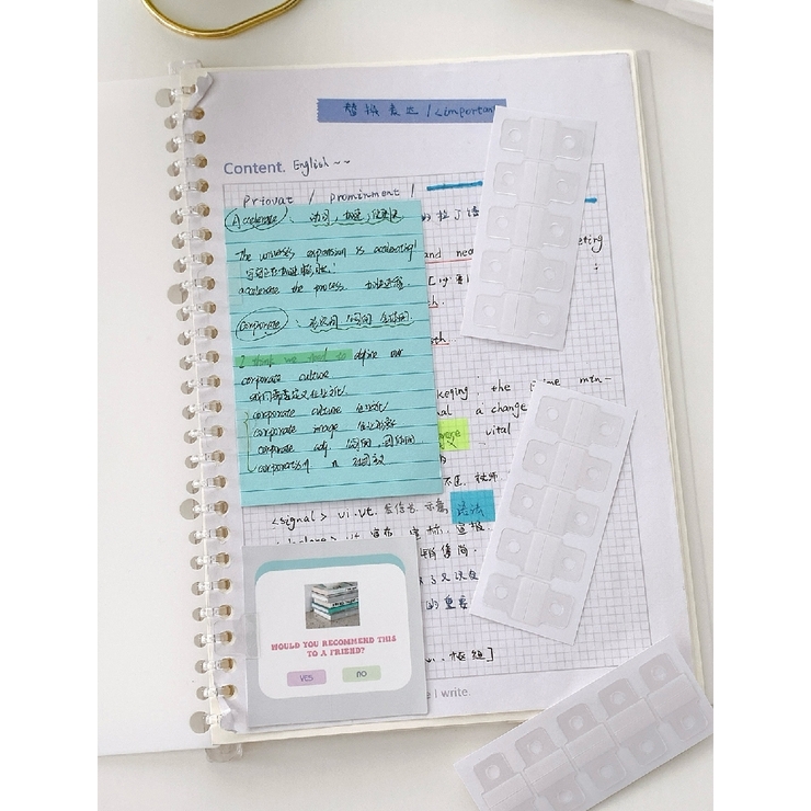 1穴タックシール 6シートセット シール60枚 | PlusNao | 詳細画像11 