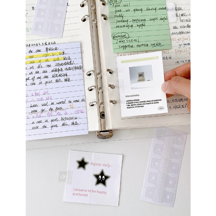 1穴タックシール 6シートセット シール60枚 | PlusNao | 詳細画像5 