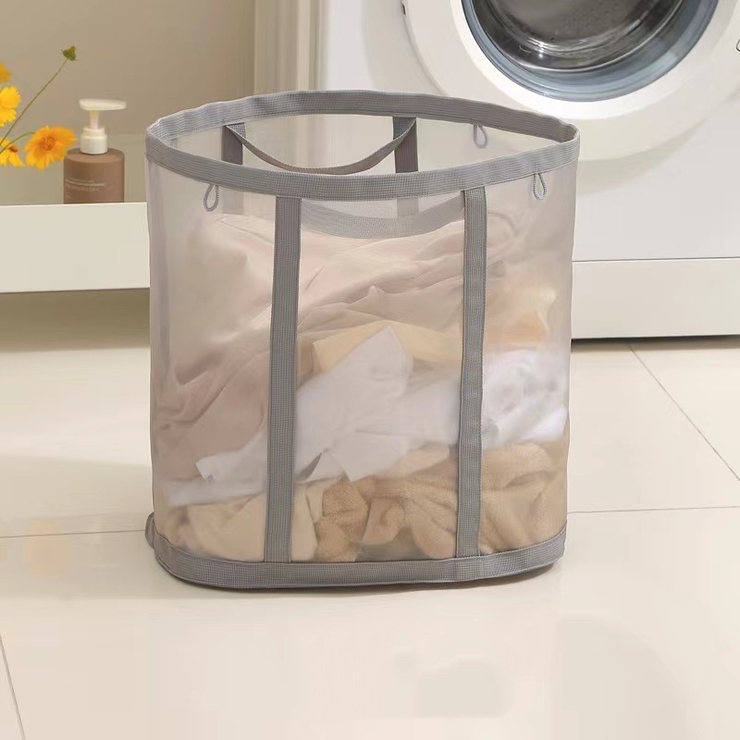 ランドリーバスケット 洗濯かご バッグ型 | PlusNao | 詳細画像4 