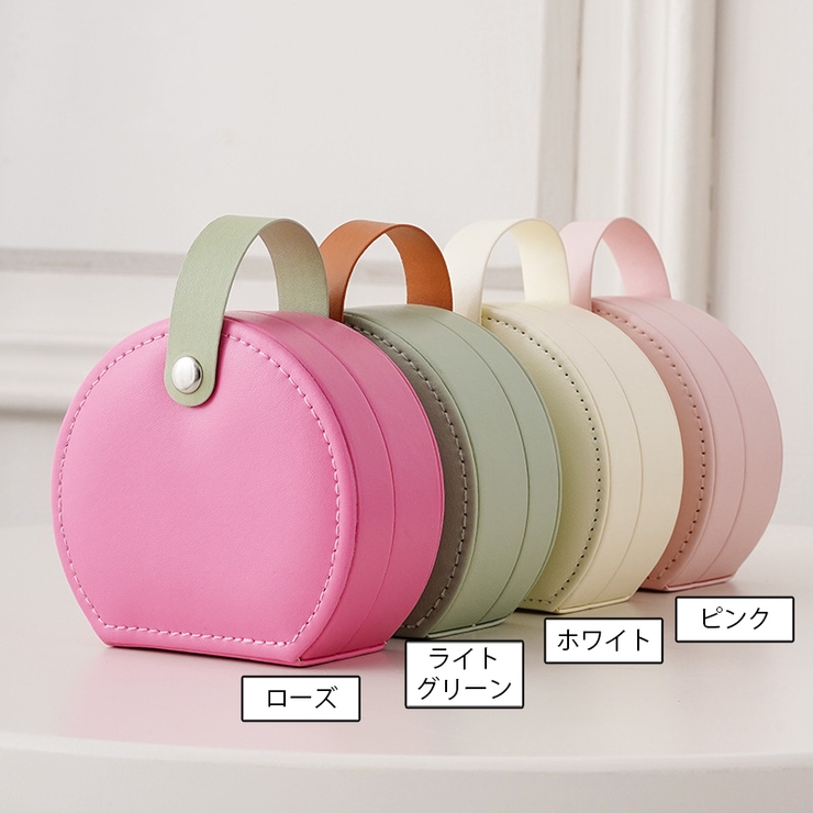 アクセサリーケース ジュエリーボックス ラウンド型 | PlusNao | 詳細画像19 