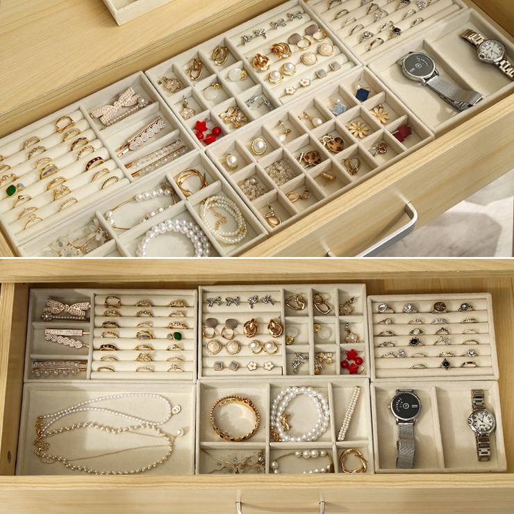 ジュエリーケース アクセサリーケース ジュエリーボックス | PlusNao | 詳細画像2 