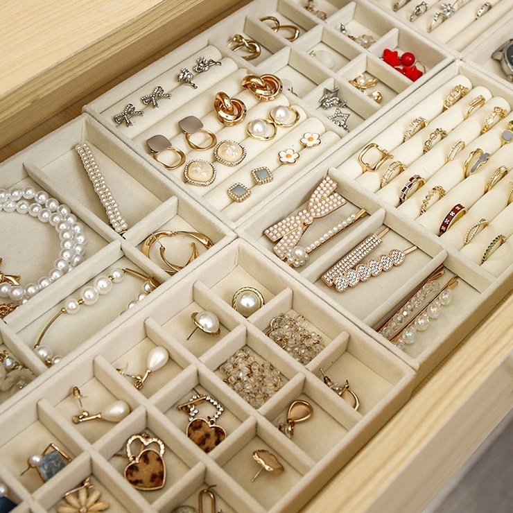 ジュエリーケース アクセサリーケース ジュエリーボックス | PlusNao | 詳細画像4 