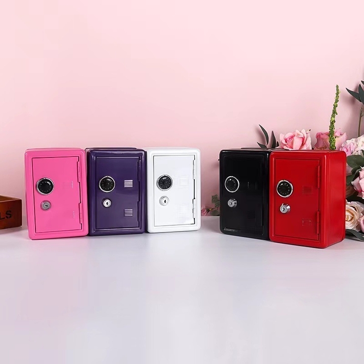 貯金箱 ミニ金庫 金属製 | PlusNao | 詳細画像3 