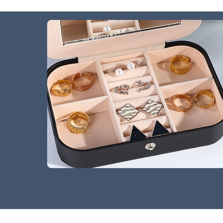 アクセサリーケース ジュエリーケース 仕切り | PlusNao | 詳細画像7 