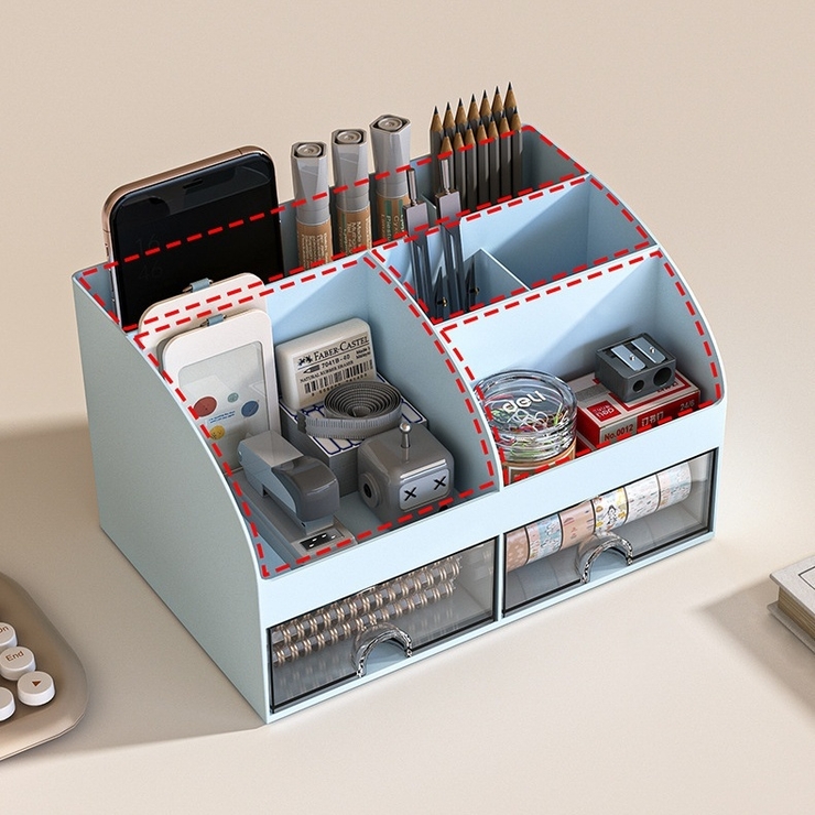 デスクオーガナイザー ペン立て 小物入れ | PlusNao | 詳細画像10 