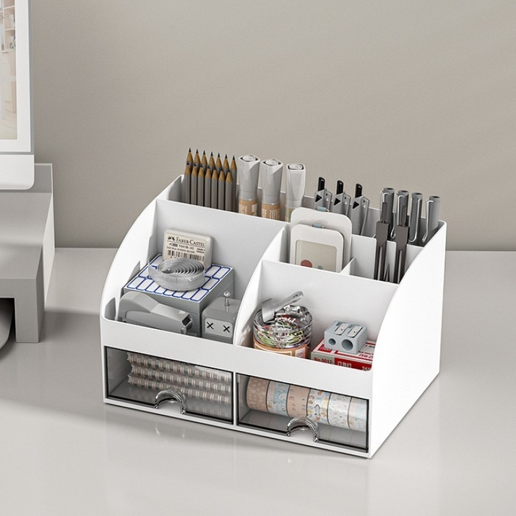 デスクオーガナイザー ペン立て 小物入れ | PlusNao | 詳細画像4 