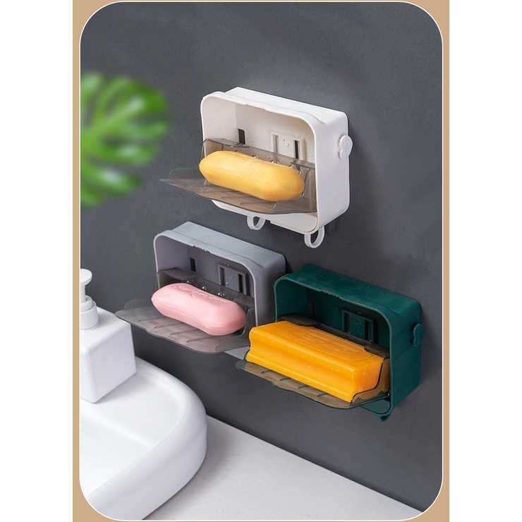 石鹸ケース 壁掛け 蓋付き | PlusNao | 詳細画像3 