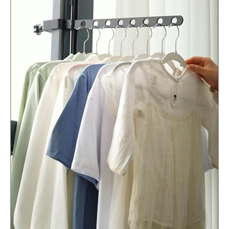 物干しハンガー 物干しラック 窓枠固定用 | PlusNao | 詳細画像4 