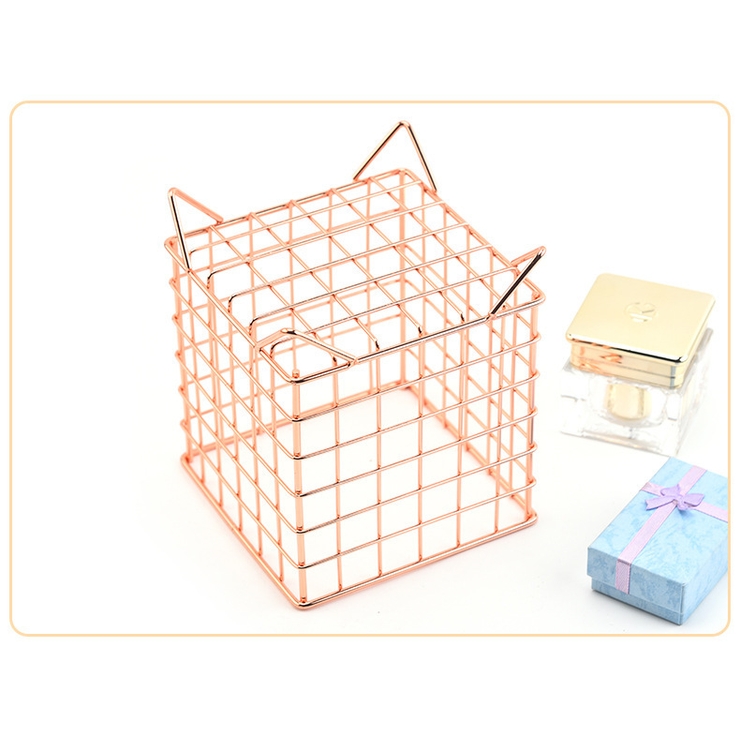 ワイヤーラック 小物入れ 収納バスケット | PlusNao | 詳細画像6 