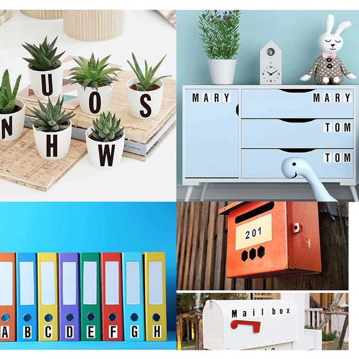 シール ステッカー 同色5枚セット | PlusNao | 詳細画像2 