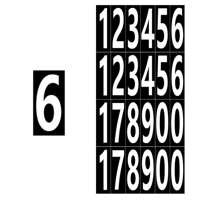 シール ステッカー 同色5枚セット | PlusNao | 詳細画像4 