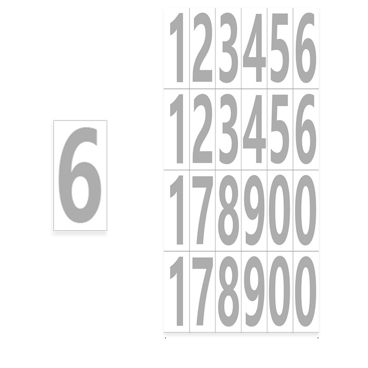 シール ステッカー 同色5枚セット | PlusNao | 詳細画像8 