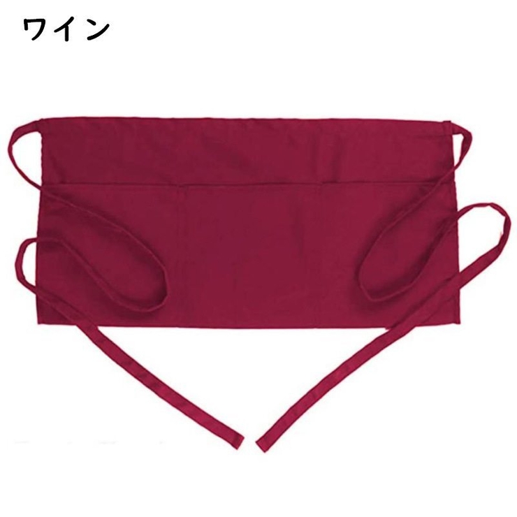 カフェエプロン 腰エプロン 腰巻 | PlusNao | 詳細画像17 